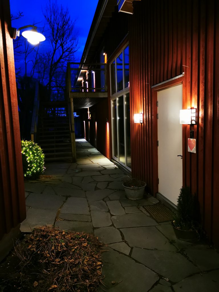 Nösundsgården by night
